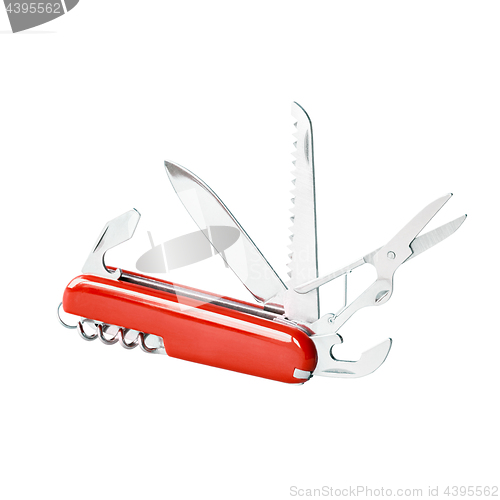 Image of Red swiss knife