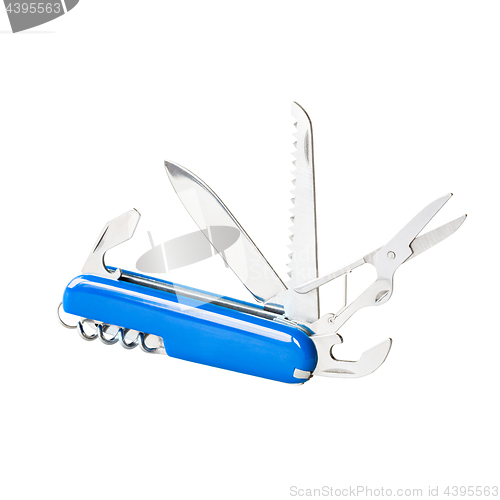 Image of Blue swiss knife