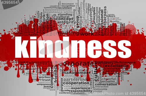 Image of Kindness word cloud