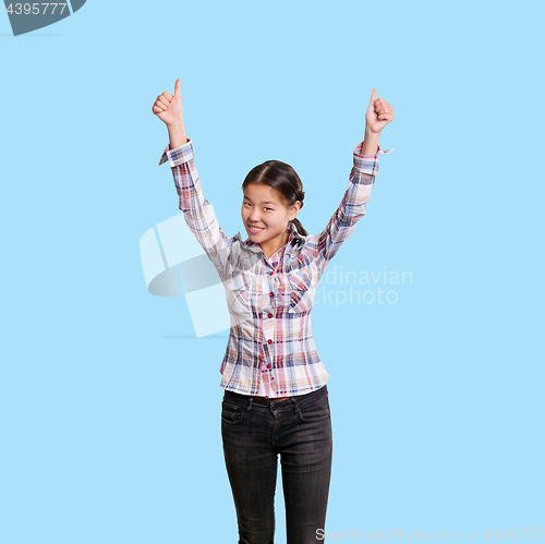 Image of Asian Girl With Well Done