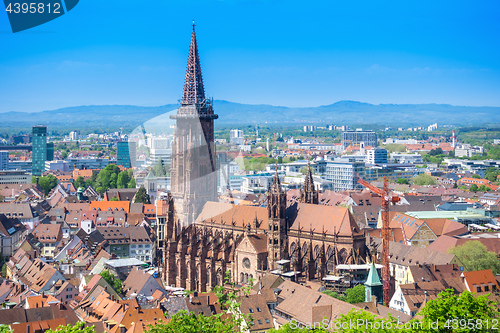 Image of cathedral in Freiburg 