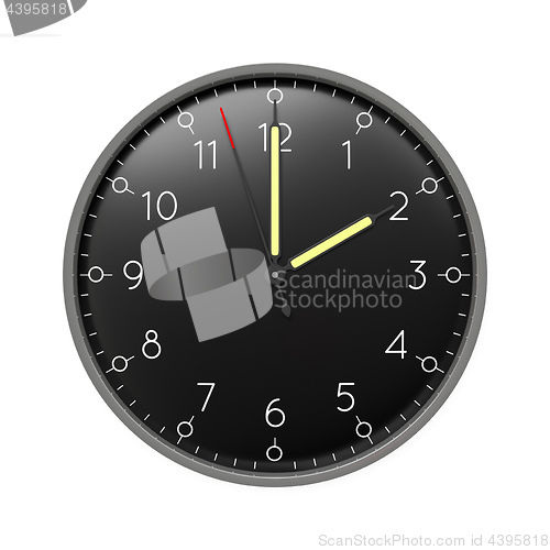 Image of a clock shows 2 o\'clock