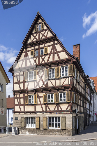 Image of beautiful timbered house in Sindelfingen Germany