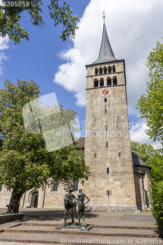 Image of famous church Martinskirche in Sindelfingen germany