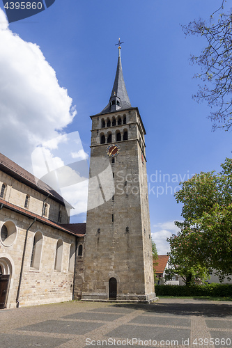 Image of famous church Martinskirche in Sindelfingen germany