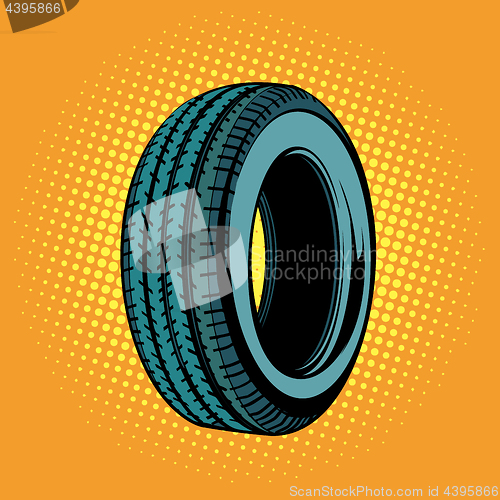 Image of car tire one