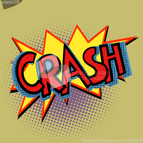 Image of crash comic text