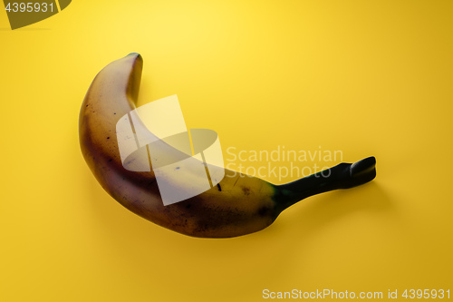 Image of old brown banana
