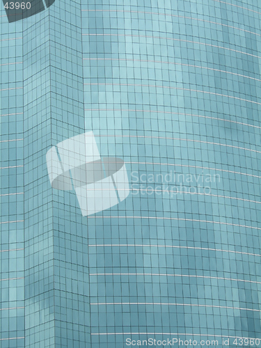 Image of Blue windows pattern