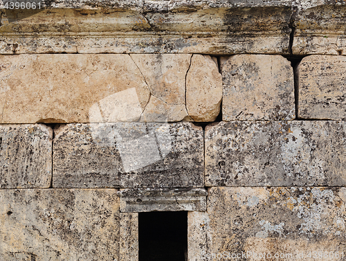 Image of Ruins of ancient city, Hierapolis near Pamukkale, Turkey