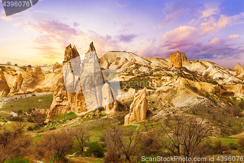 Image of Love valley near Goreme, Turkey