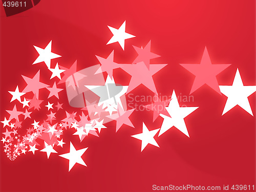 Image of Flying stars illustration