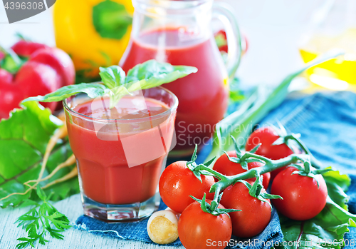 Image of vegetable juice