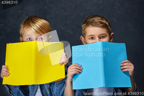 Image of Group of Children Studio Concept