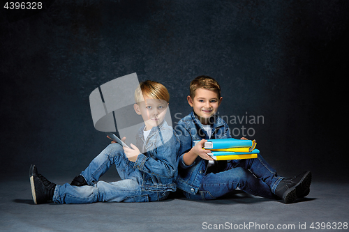 Image of Group of Children Studio Concept