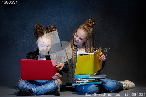 Image of Group of Children Studio Concept