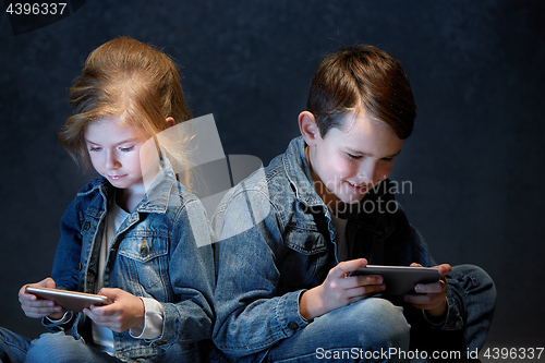 Image of Group of Children Studio Concept