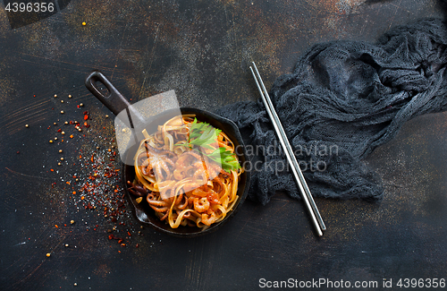 Image of fried spaghetti