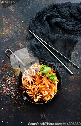 Image of fried spaghetti