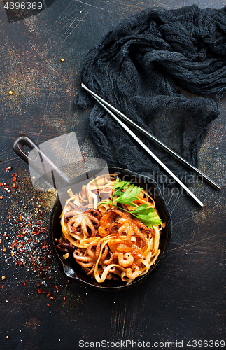 Image of fried spaghetti