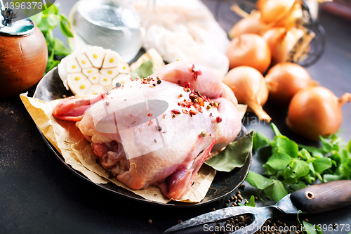 Image of raw chicken 