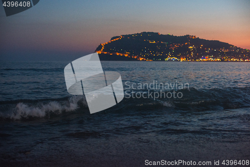 Image of Evening at Alanya coast