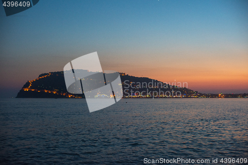 Image of Evening at Alanya coast