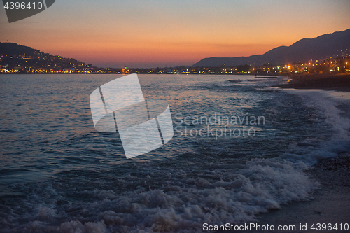 Image of Evening at Alanya coast