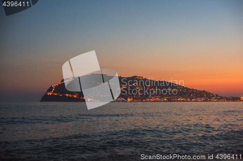 Image of Evening at Alanya coast