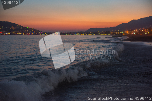 Image of Evening at Alanya coast