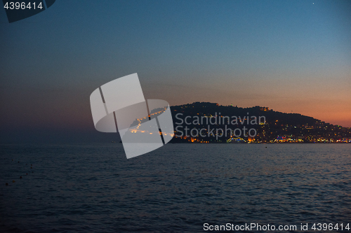 Image of Evening at Alanya coast