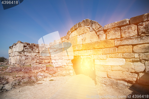 Image of photo of ancient city Hierapolis