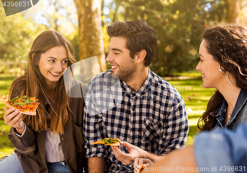 Image of Pizza and Friends