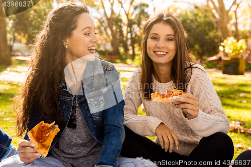 Image of Pizza and Friends