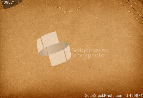 Image of vintage bended paper