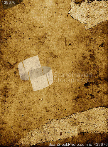 Image of scraped paper