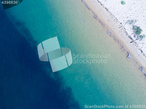 Image of Aqua blue waters of Ettalong Beach Australia