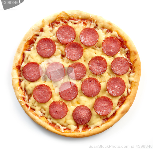 Image of freshly baked pizza