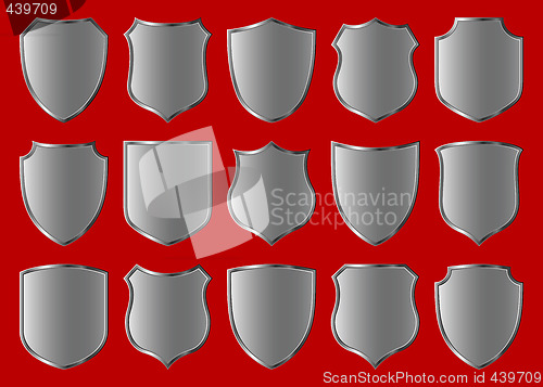 Image of shield design set