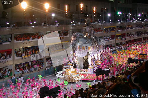 Image of samba competition in Rio de Janeiro