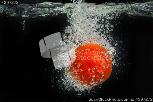 Image of Tomato In The Water