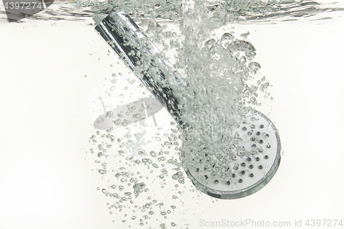 Image of Water Mixer In The Water