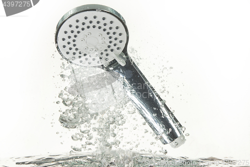 Image of Water Mixer In The Water