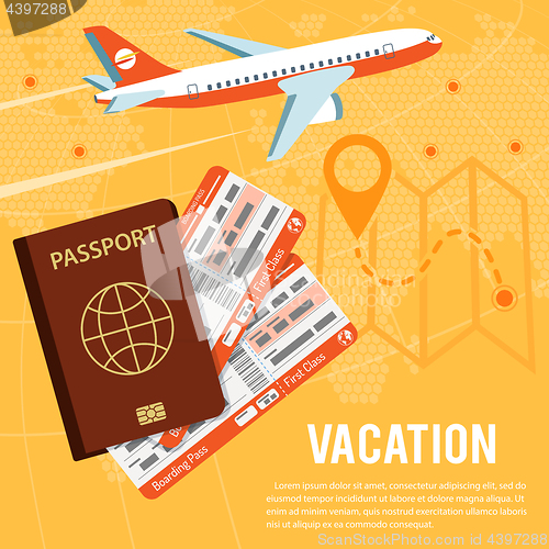 Image of Vacation and Tourism Concept