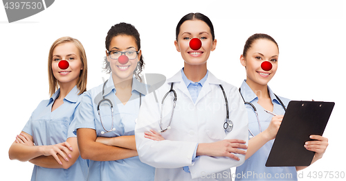 Image of smiling female doctor with stethoscope