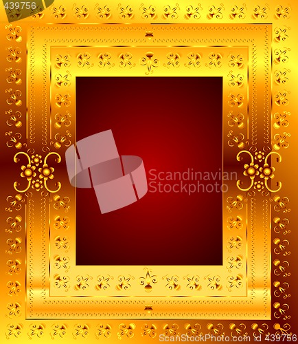 Image of floral frame