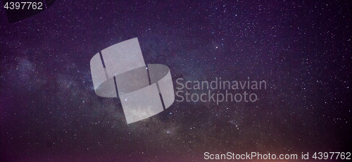 Image of Milky way core