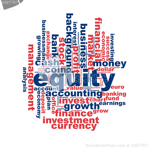 Image of Equity word cloud