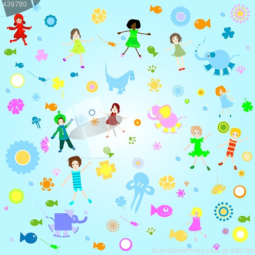 Image of background for kids