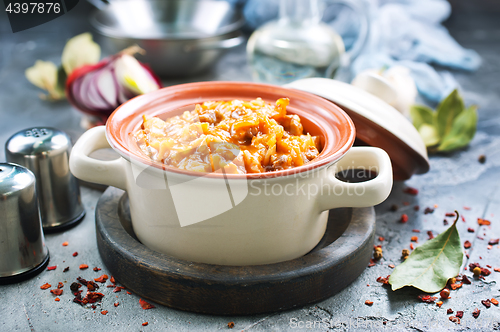 Image of minced meat with rice